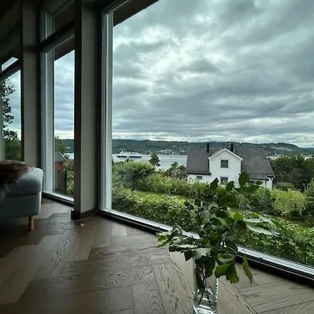 Moderne Bolig, Hoy Standard Og Fantastisk Utsikt * Drobak