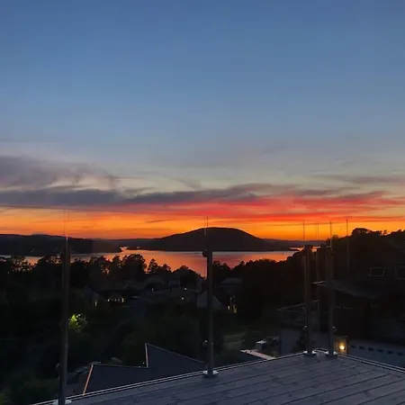 Moderne Bolig, Hoy Standard Og Fantastisk Utsikt Drøbak