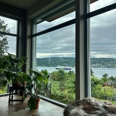 Moderne Bolig, Hoy Standard Og Fantastisk Utsikt Drøbak