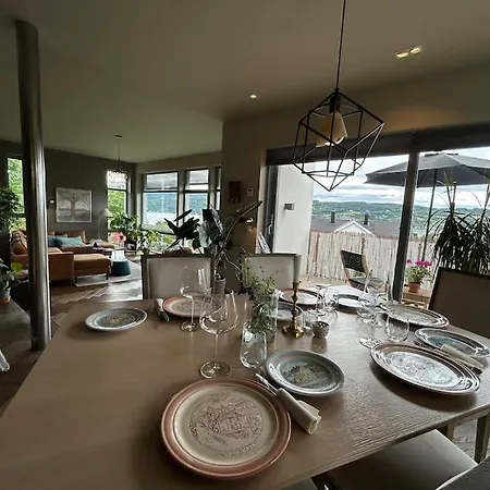 Moderne Bolig, Hoy Standard Og Fantastisk Utsikt Villa Drobak