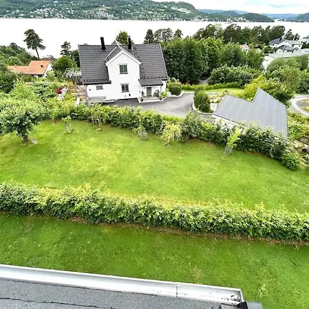 Villa Moderne Bolig, Hoy Standard Og Fantastisk Utsikt Drobak